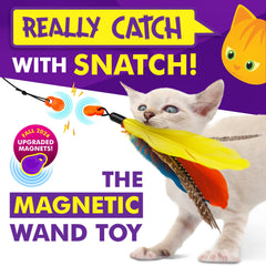 Cat Amazing Snatch pluma suave que atrae al gato durante la caza.