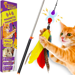 Cat Amazing Snatch varita magnética para juego interactivo y captura realista.
