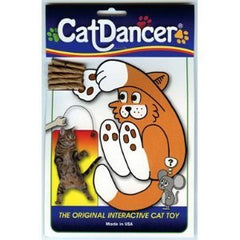 Cat Dancer: tubo de papel enrollado para juego interactivo y estimulación diaria.