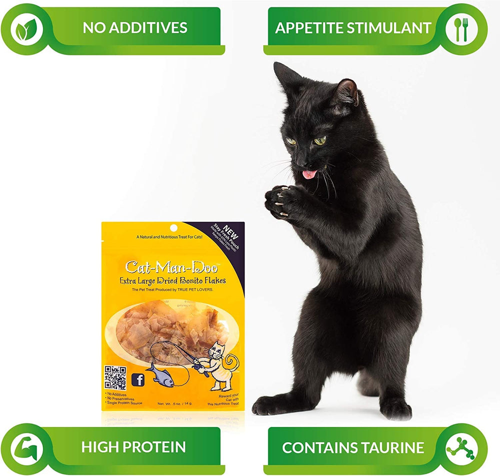 Cat-Man-Doo snack saludable diario para mascotas sin granos.
