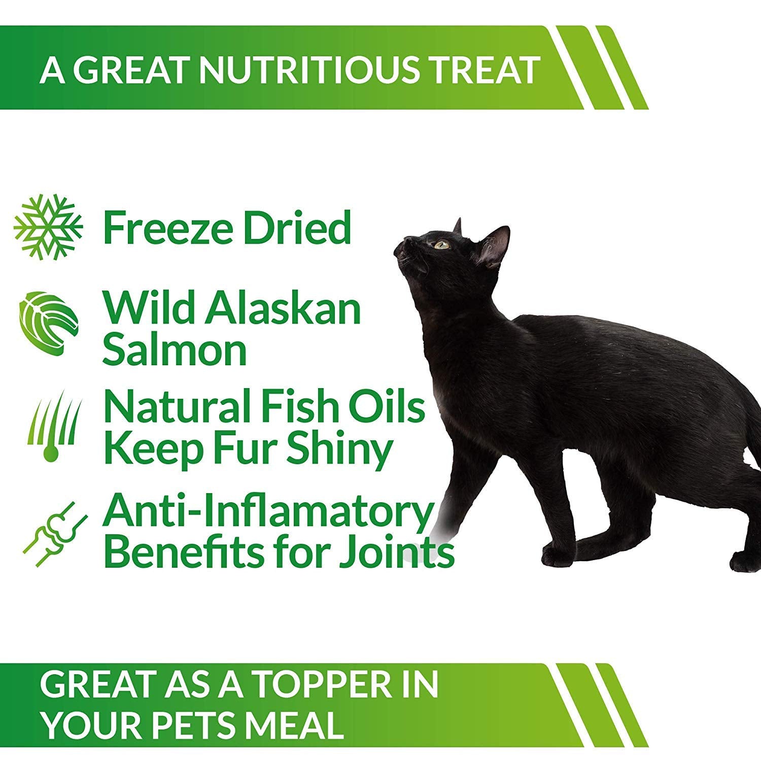 Cat-Man-Doo Esenciales de Vida: trozos de salmón Alaska deshidratados para entrenamiento.