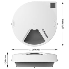 Cat Mate C500, interfaz digital clara para programar comidas.