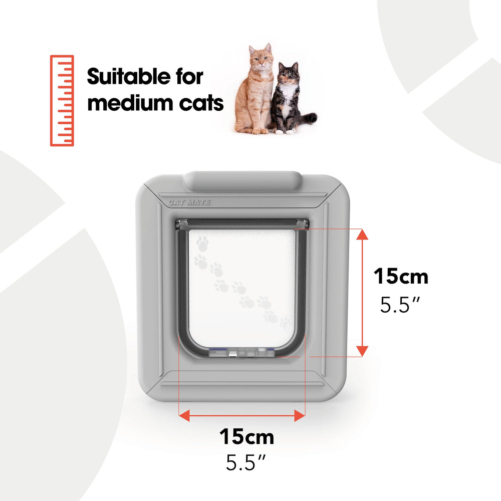 Cat Mate Elite ID Disc Flap cierre magnético para mejor aislamiento