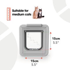 Cat Mate Elite ID Disc Flap cierre magnético para mejor aislamiento