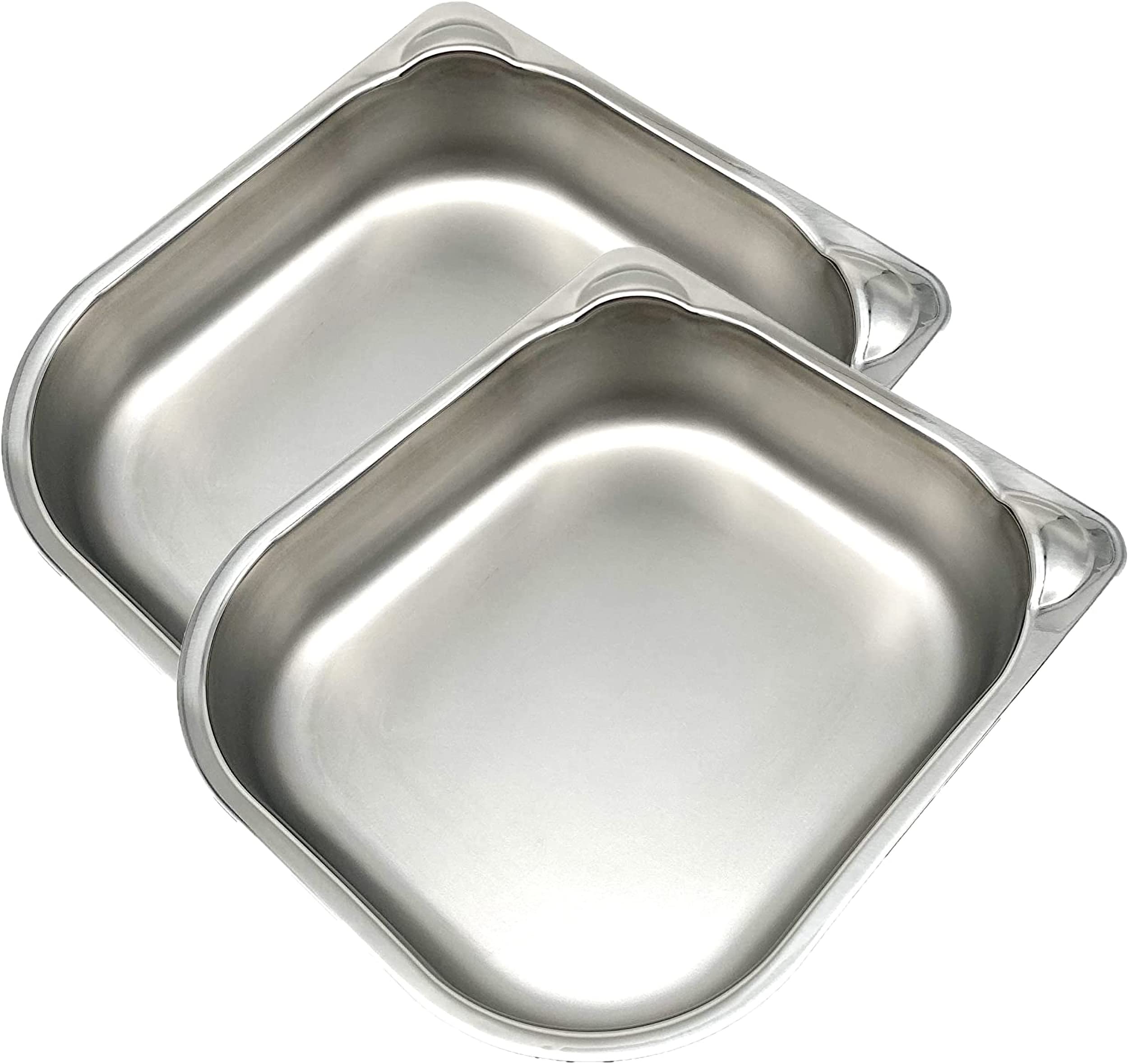 Cat Mate Inserts: cuenco de acero inoxidable, duradero y apto para comida húmeda o seca.