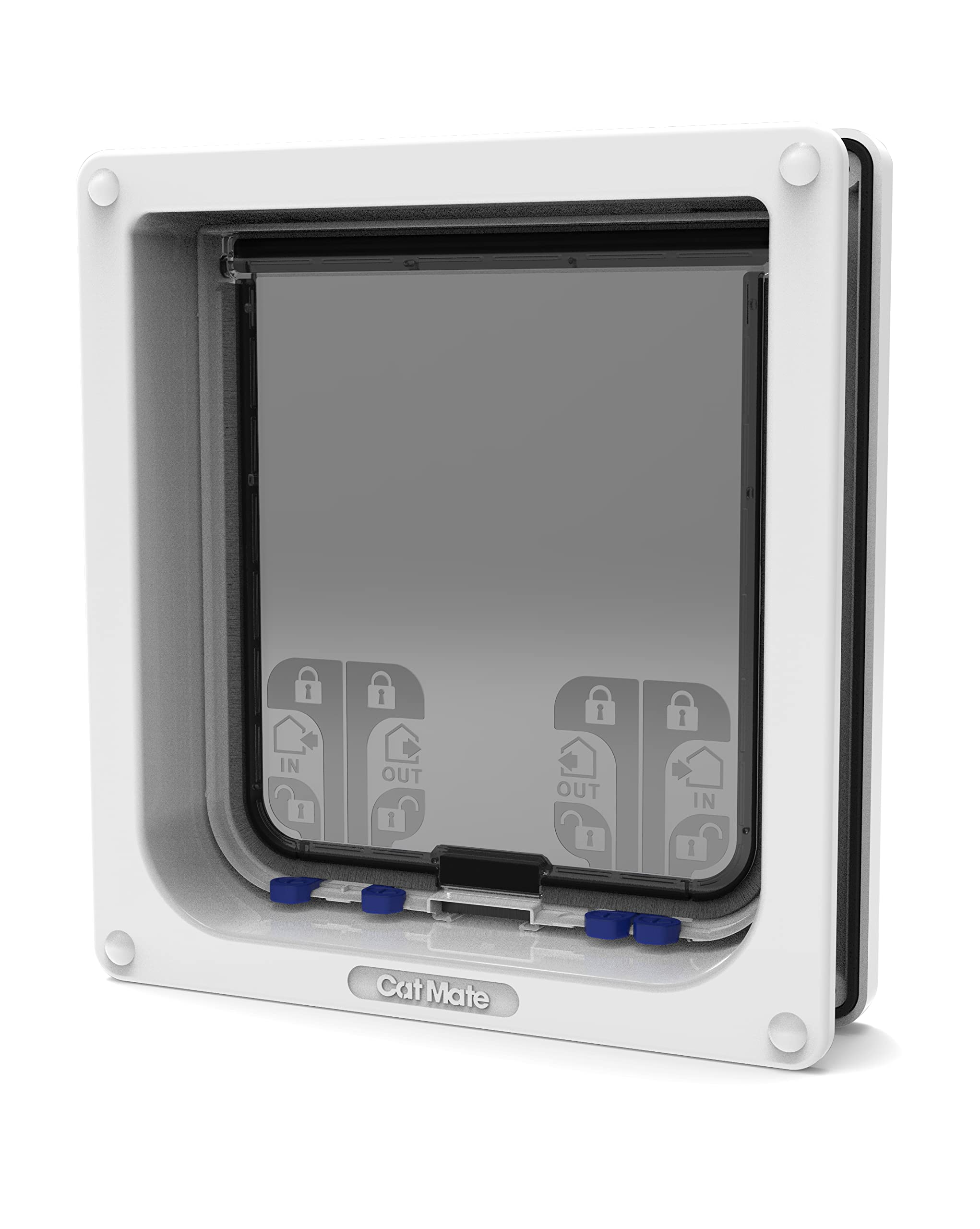 Cat Mate Puerta Gato, guía de instalación disponible para montaje seguro.