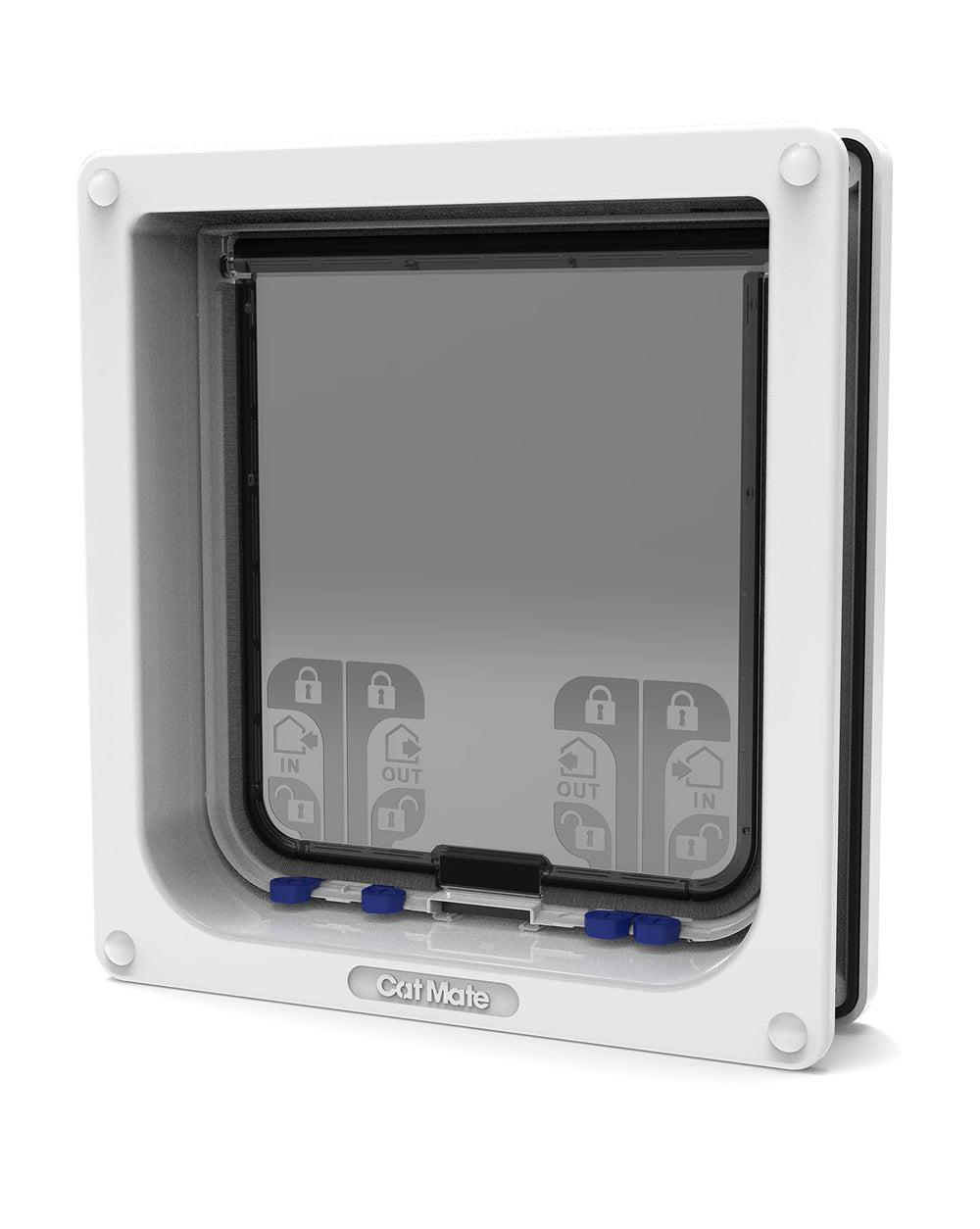 Cat Mate Puerta Gato, guía de instalación disponible para montaje seguro.