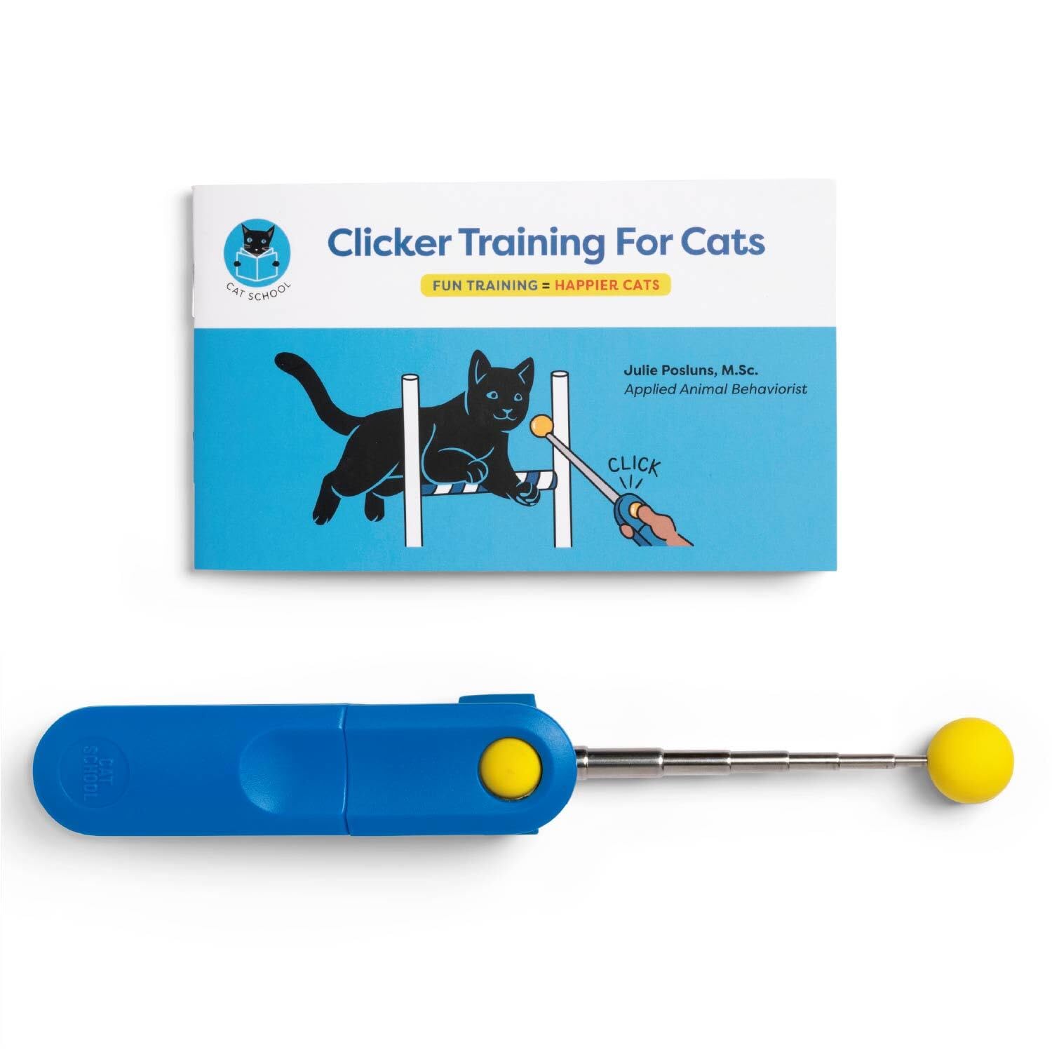 CAT SCHOOL kit de entrenamiento con clic para empezar con confianza y diversión