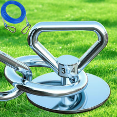 Catapamey cable para perros de 25 pies, ideal para patios seguros.