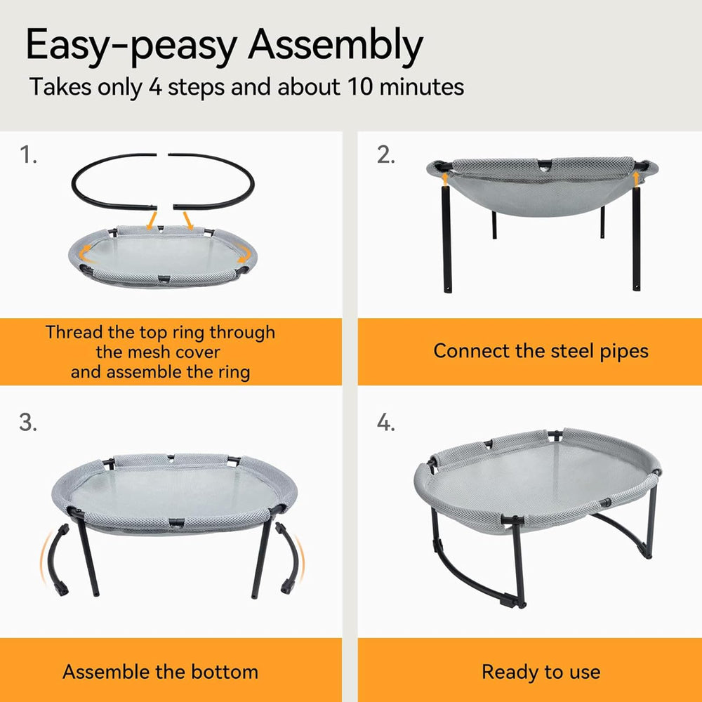 CatAve cama para gatos adecuada para interiores y exteriores, versátil.