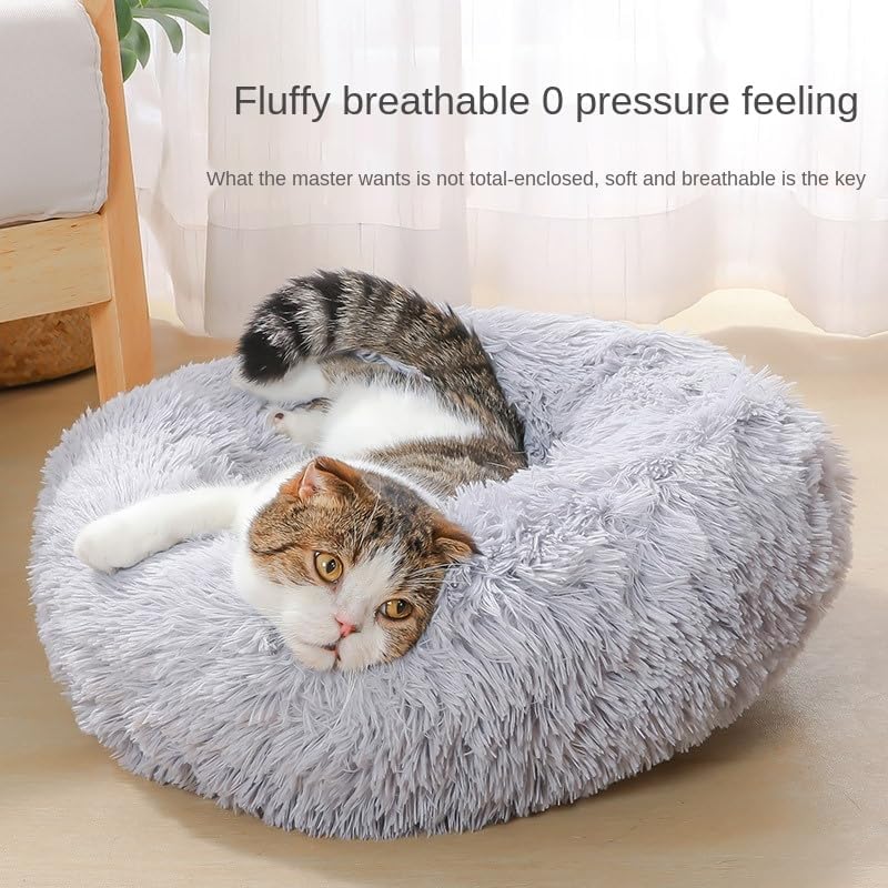 Catbeds color gris claro combina con el hogar y es fácil de mantener.