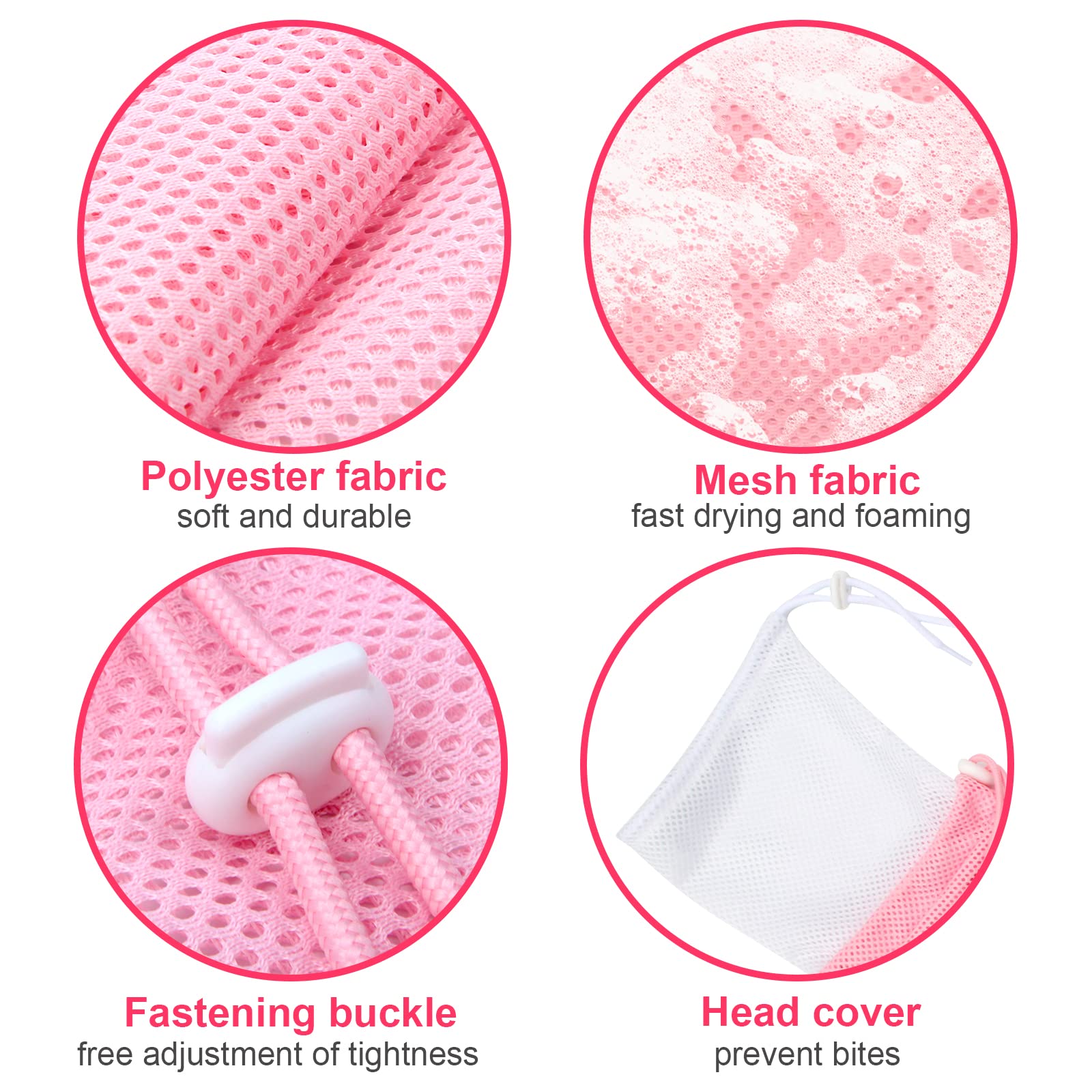 Catcan bolsa de baño para gato con cierre ajustable para entrar y salir fácilmente.