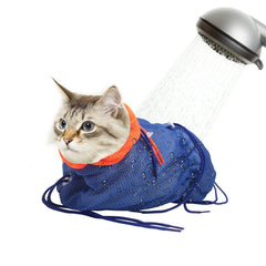 Catcan bolsa para gato con malla transpirable para baño cómodo y seguro.