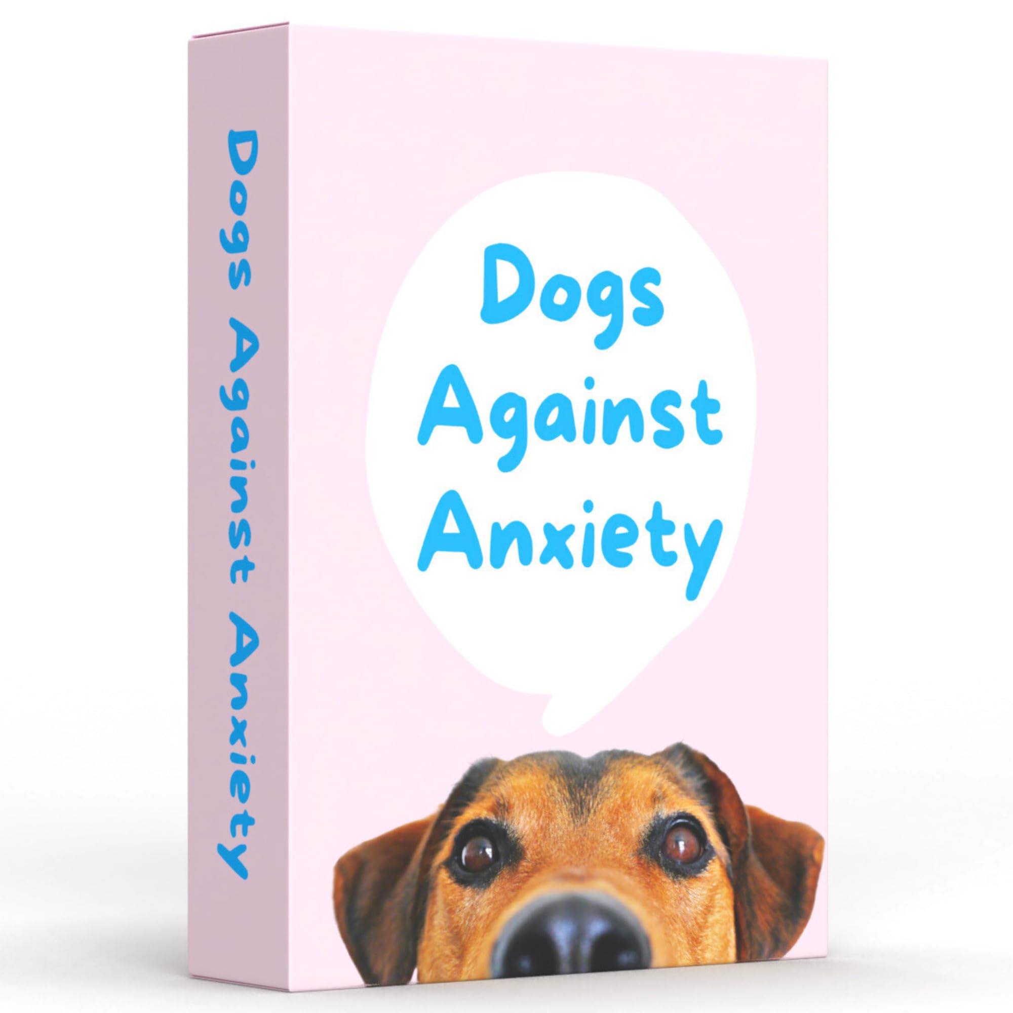 Tarjetas CatchYourDreams Dogs Against Anxiety para autocuidado.