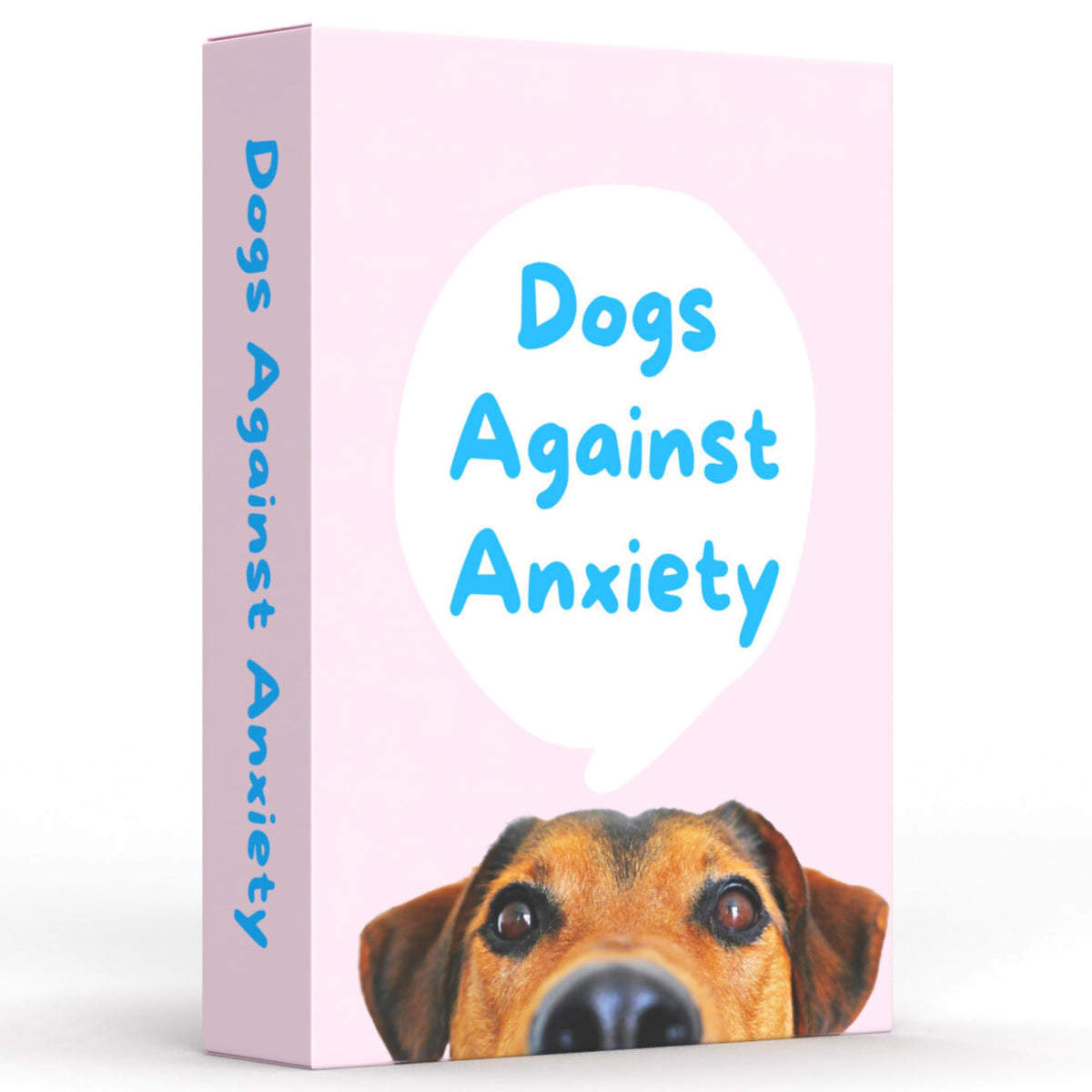 Tarjetas CatchYourDreams Dogs Against Anxiety para autocuidado.