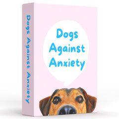 Tarjetas CatchYourDreams Dogs Against Anxiety para autocuidado.