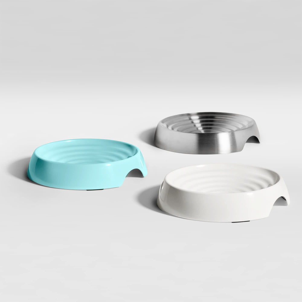 CatGuru comedero gatos tamaño 6.6 pulgadas: diseño compacto para hogares con gatos