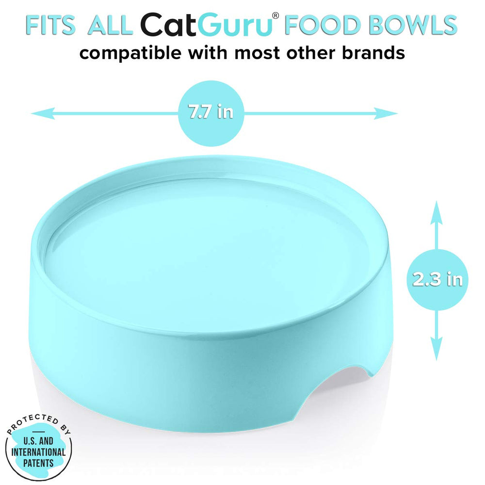 CatGuru mesa para comederos favorece una digestión más confortable al elevar los cuencos.