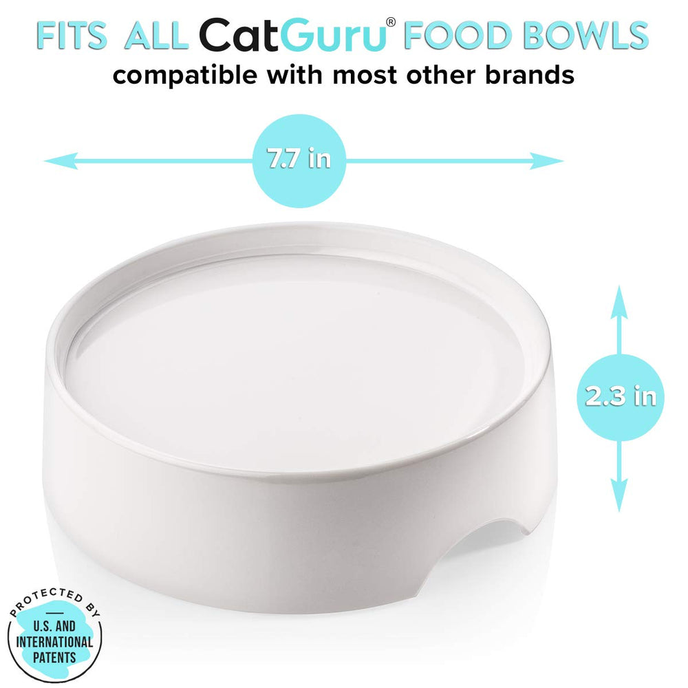 Tazones en altura CatGuru, postura más cómoda al comer