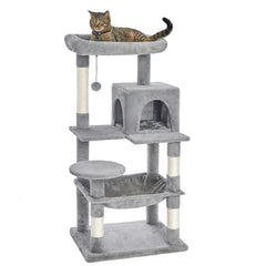 Catinsider arbol gato condo: refugio amplio para descanso y observación del hogar.