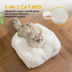 CATISM cama-gato-base-antideslizante: seguridad en suelos lisos.