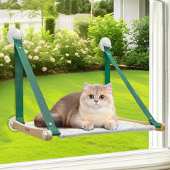 CATISM hamaca-ventana-gato-plegable, ideal para descansar al sol