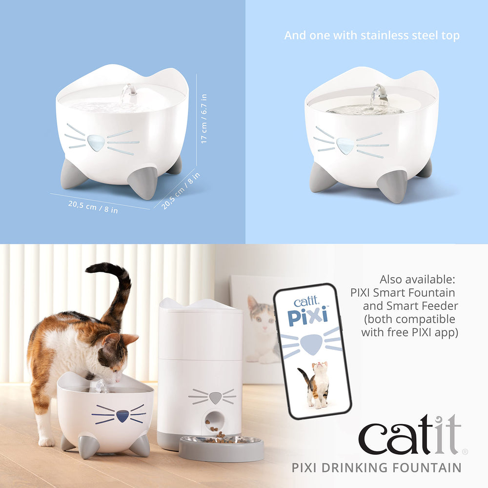 Catit PIXI bomba suspendida minimiza vibraciones y ruido