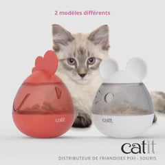 Catit PIXI Dispensador Gallina: diseño adorable para curiosidad felina