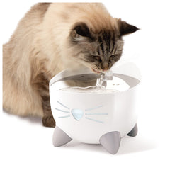 Catit PIXI con luz UV-C, agua más clara y segura para beber.