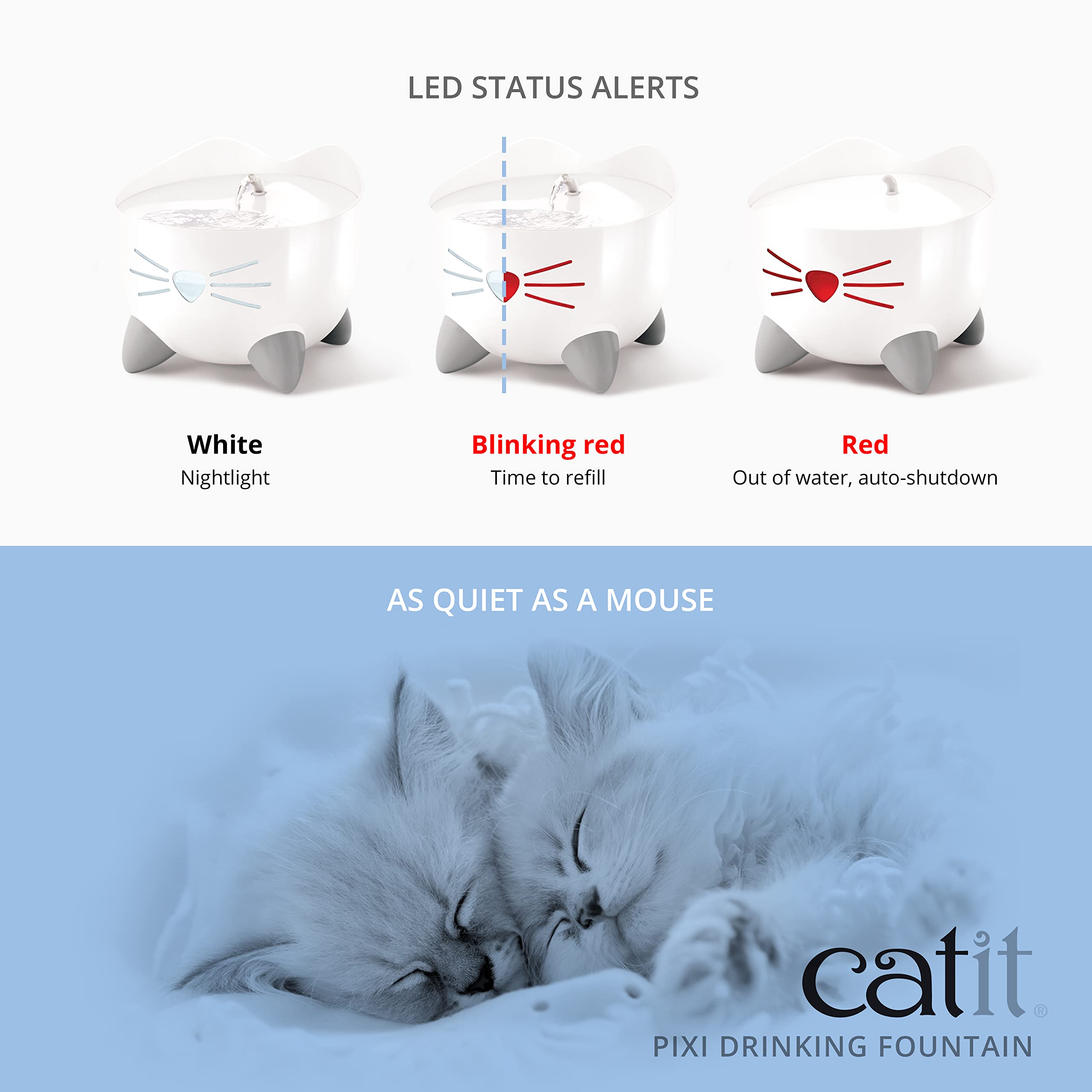 Catit PIXI superficie amplia para bigotes sin tensión