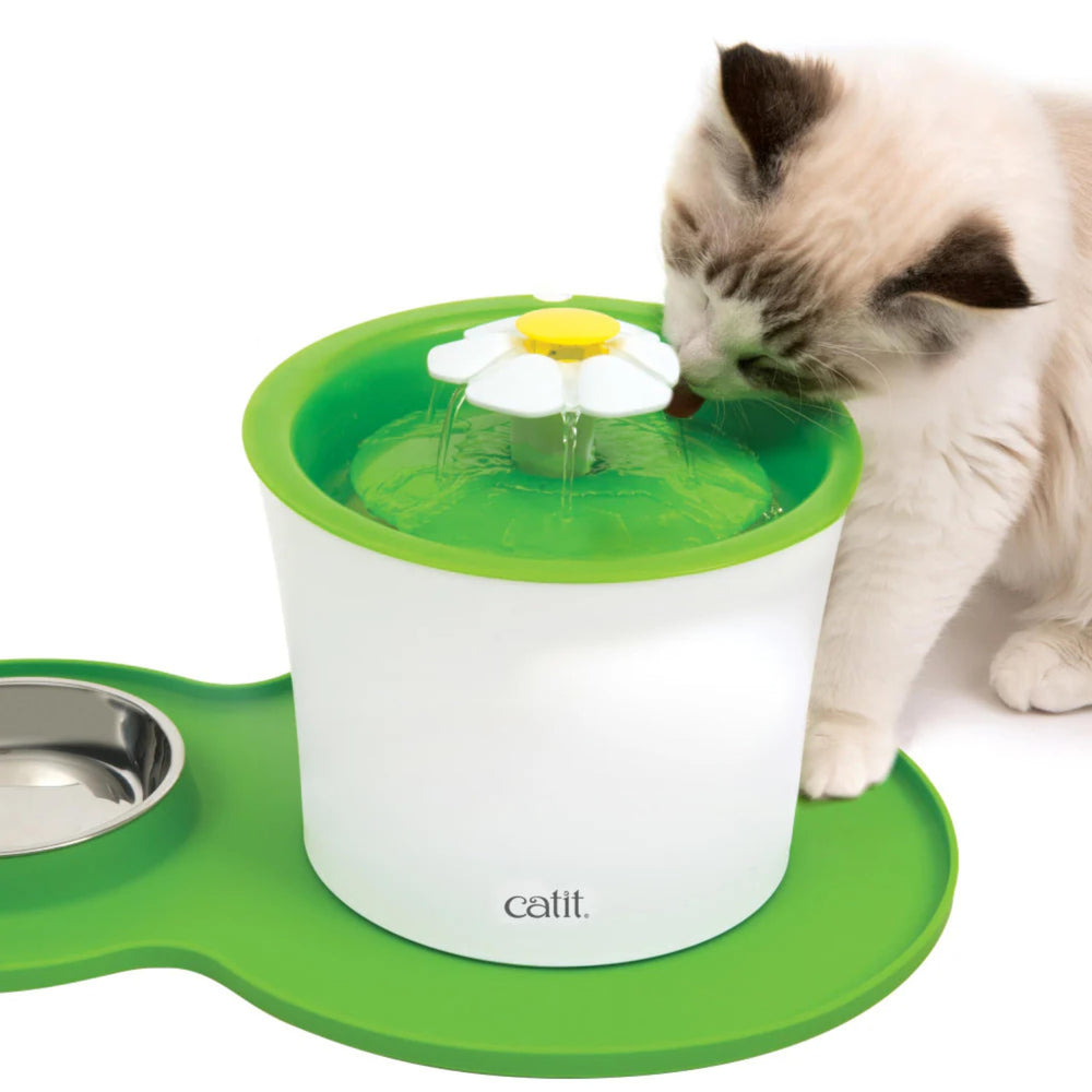 Catit estera de 44.5 cm x 29 cm, ideal para cuencos.