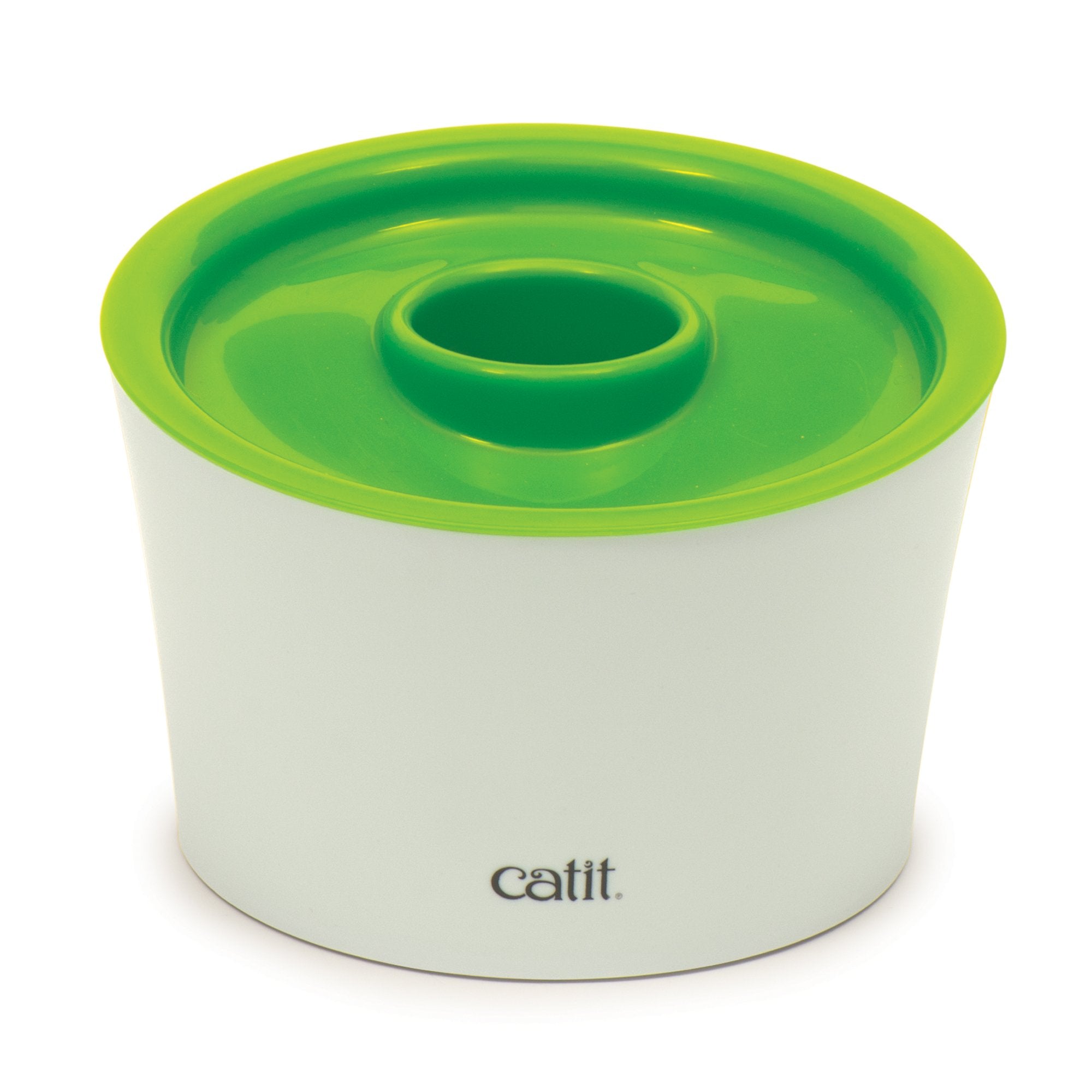 Catit Senses 2.0 Alimentador Múltiple: compartimento interior para almacenamiento y rellenar