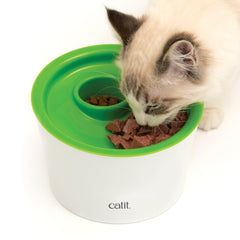 Catit Senses 2.0 Alimentador Múltiple: tazón con comida húmeda para comer fresca
