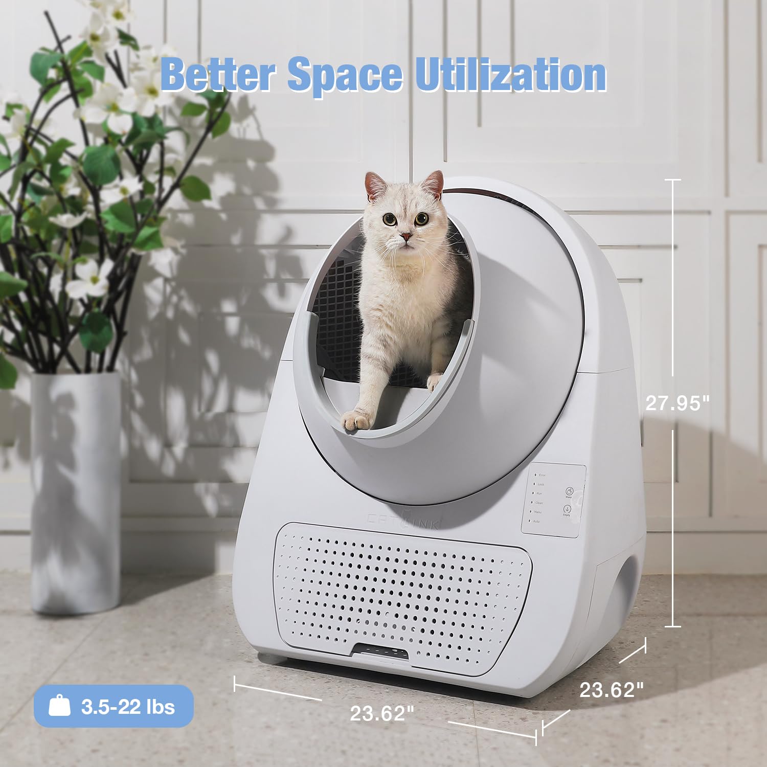 CATLINK entrada con barrera para evitar rastreo
