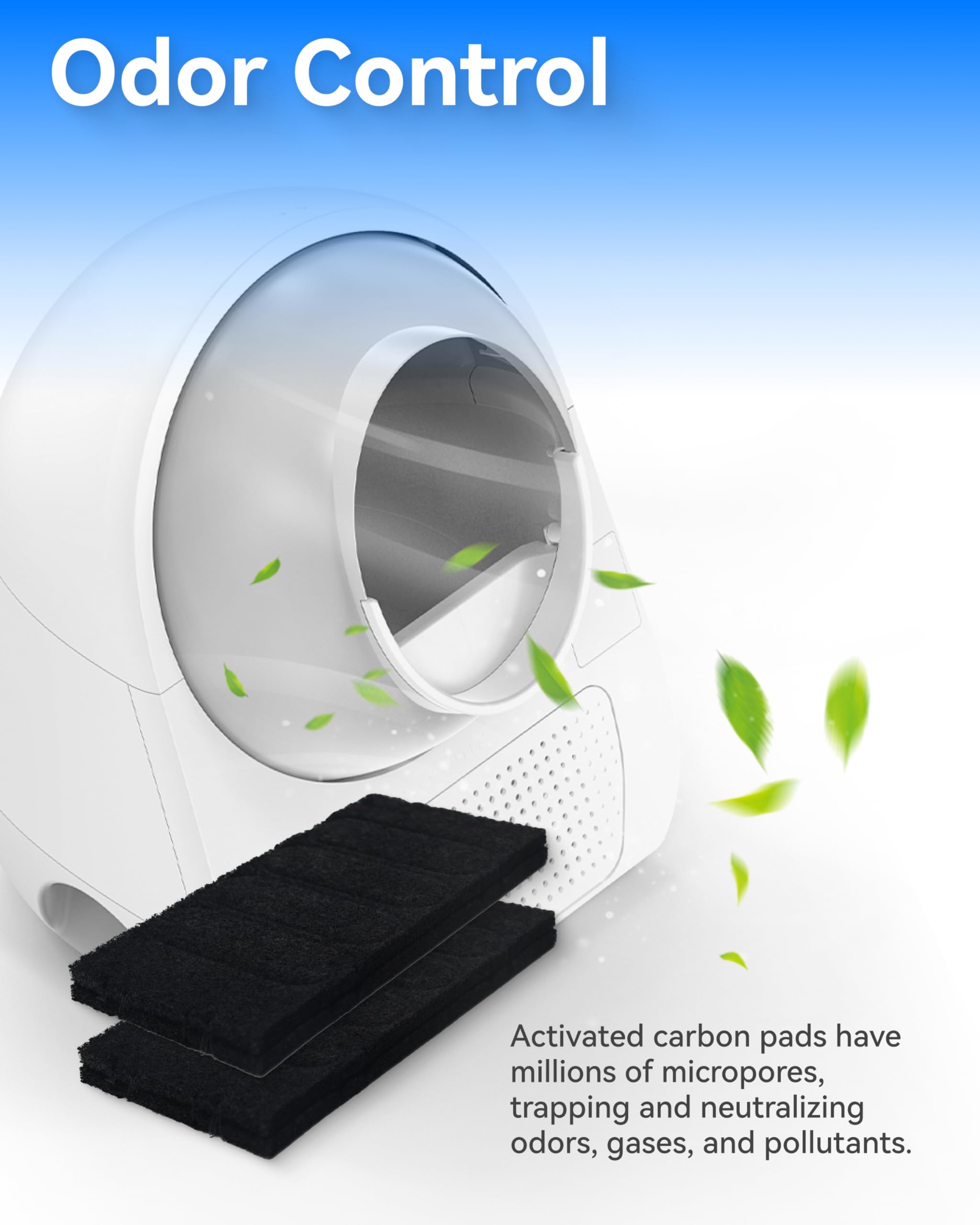 CATLINK filtro para Scooper Luxury PRO, repuesto duradero para uso continuo.