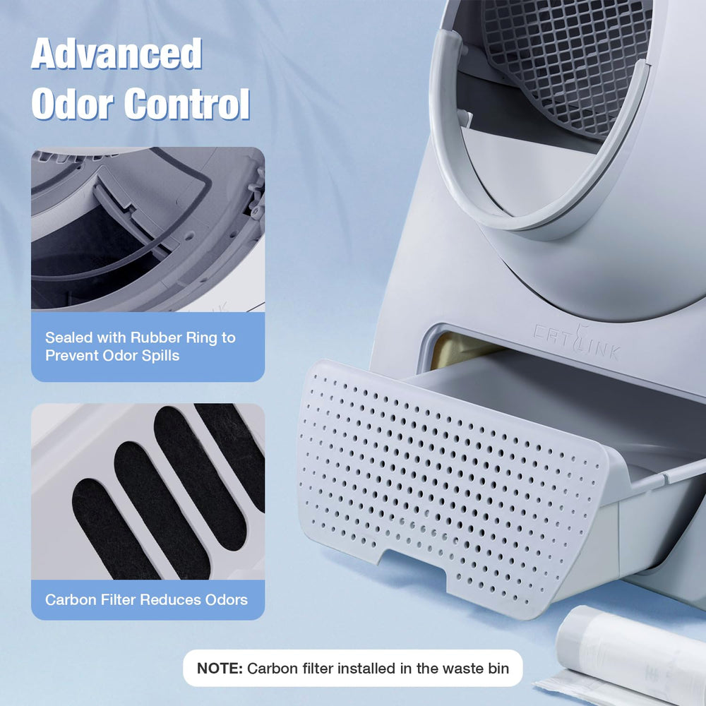 CATLINK purificador de olor opcional con filtro de carbono