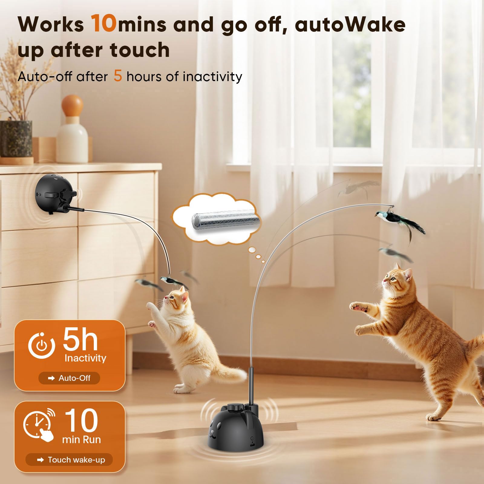 CATPICK base ventosa fuerte: sujeción estable en superficies lisas para juego