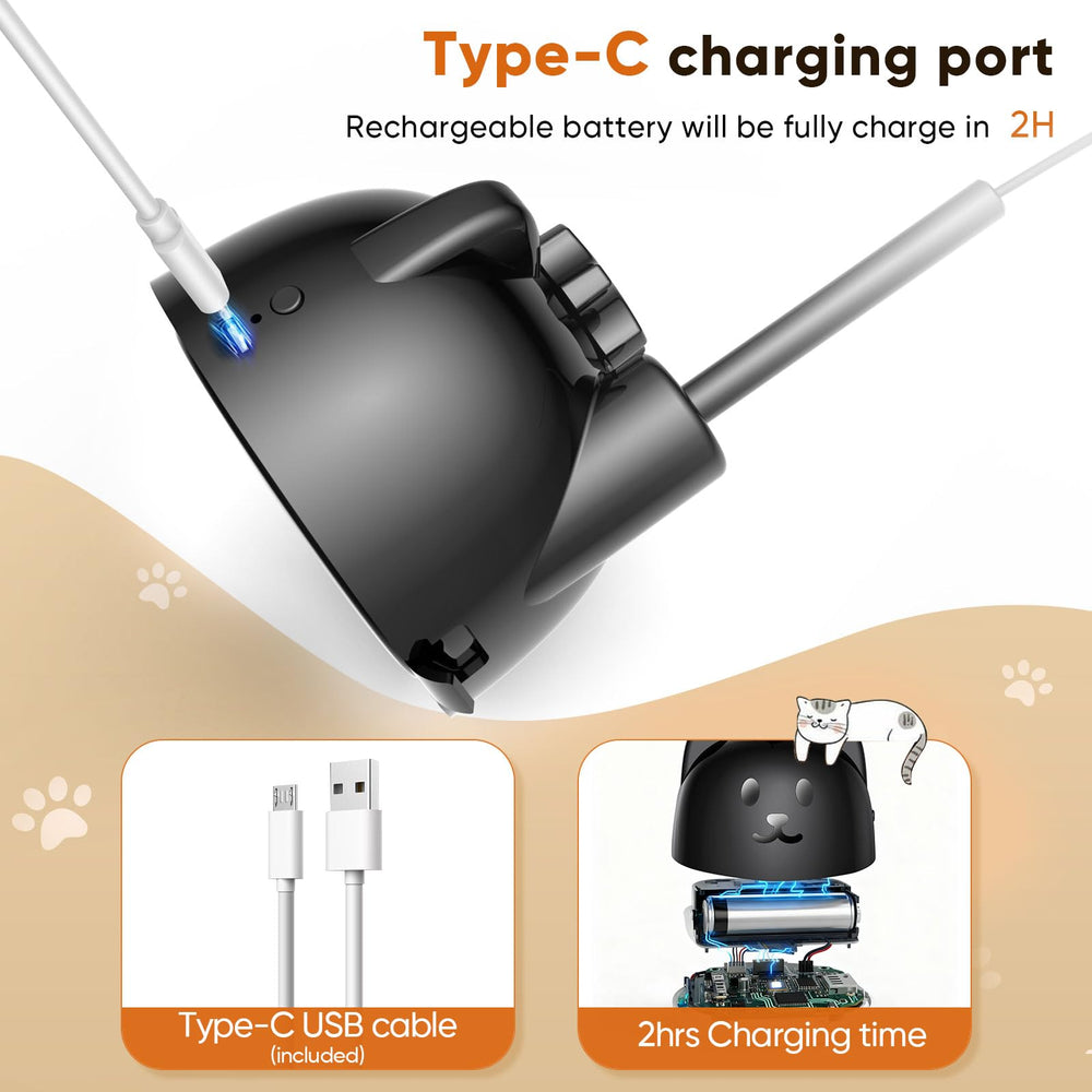 CATPICK carga USB recargable: juego sin pilas y más conveniencia