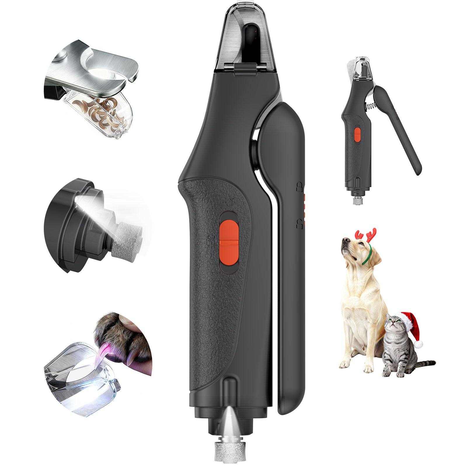 CATPICK corta uñas 2 en 1 para mascotas con filo preciso