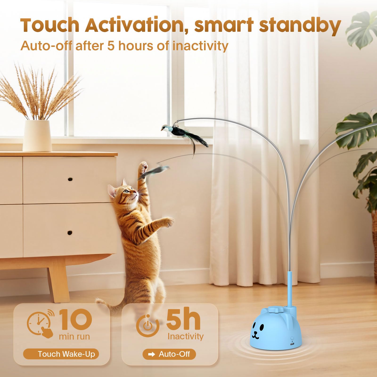 Catpick joy accesorios de repuesto con plumas para renovar el juego