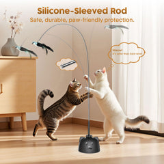 Catpick Joy versión USB recargable para uso silencioso en apartamentos.