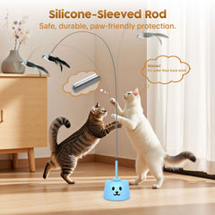 Catpick joy carga USB ofrece uso práctico y operación silenciosa en apartamentos