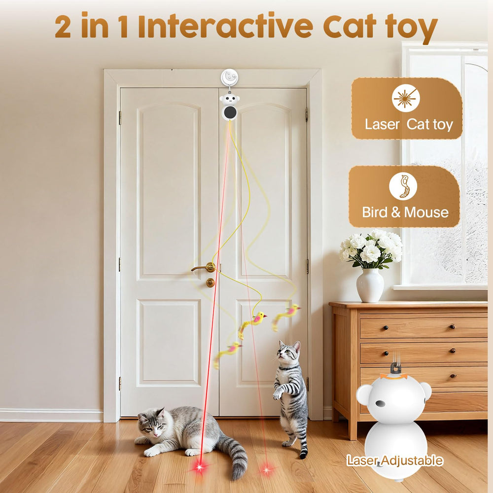Catpick joy pajaro volador interactivo movimiento natural para gatitos curiosos