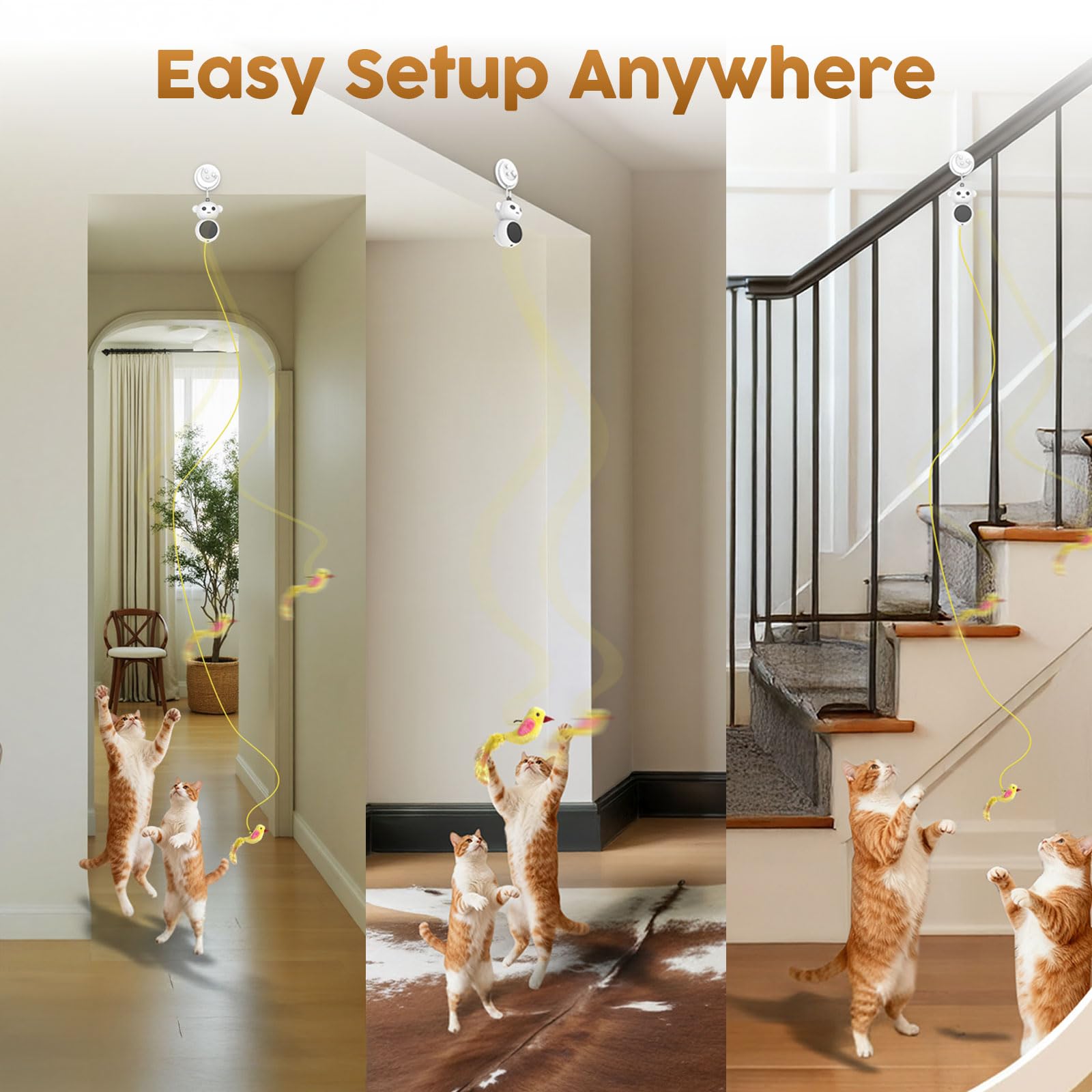 Catpick joy ratón de juguete juego seguro para gatos en interiores
