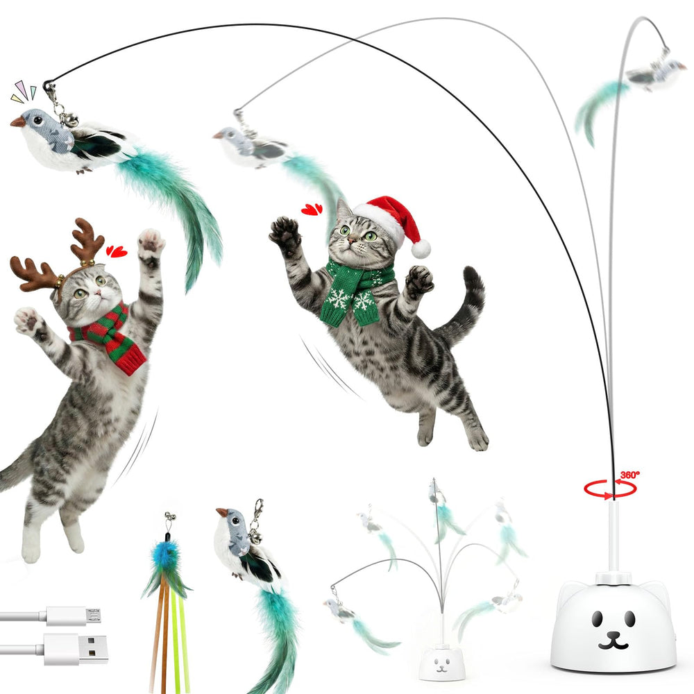 Catpick joy succión de 8 cm en superficie lisa para juego estable.
