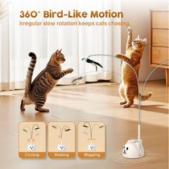 Catpick joy vara de silicona protegida para juego seguro.