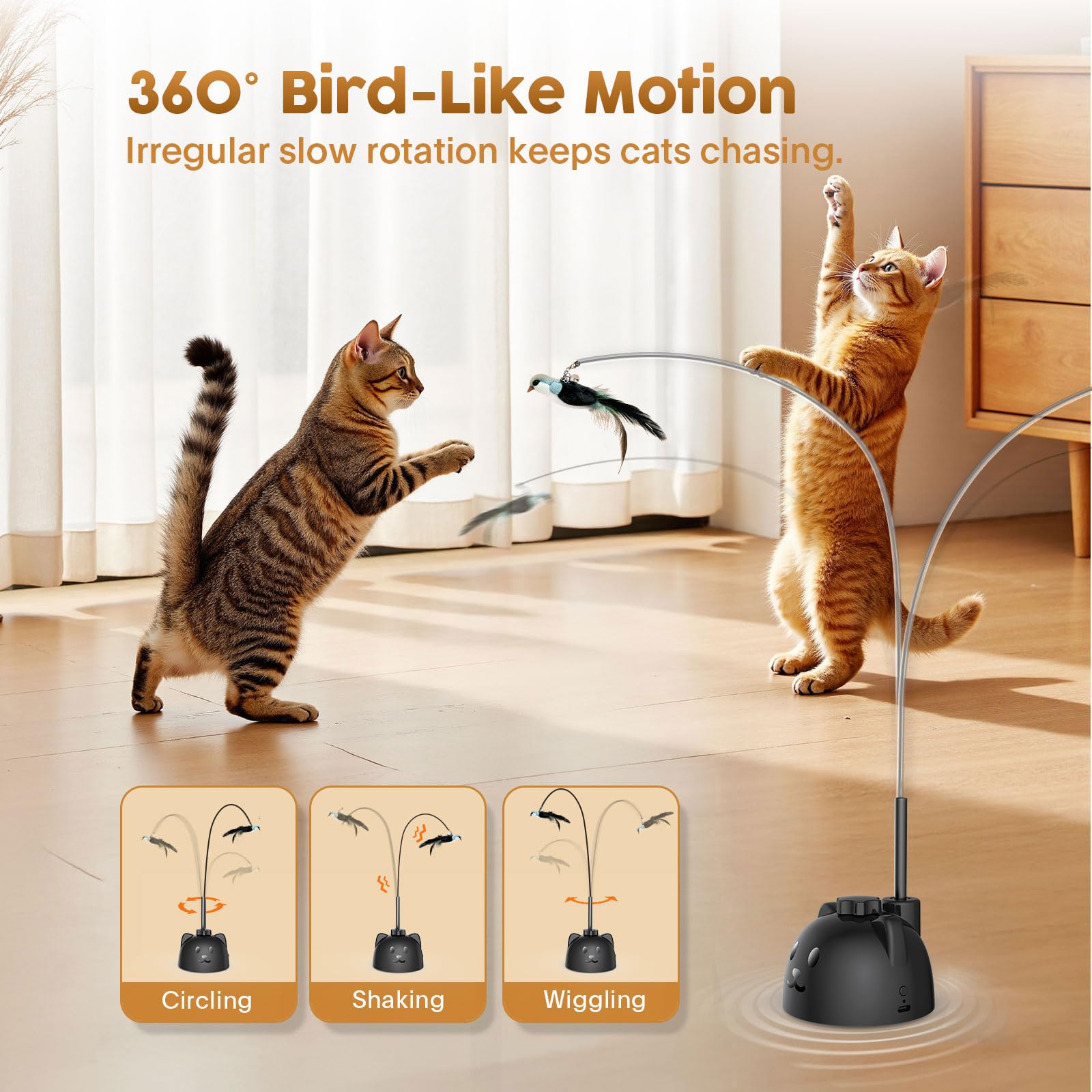Catpick Joy varita con silicona protege muebles y uñas.