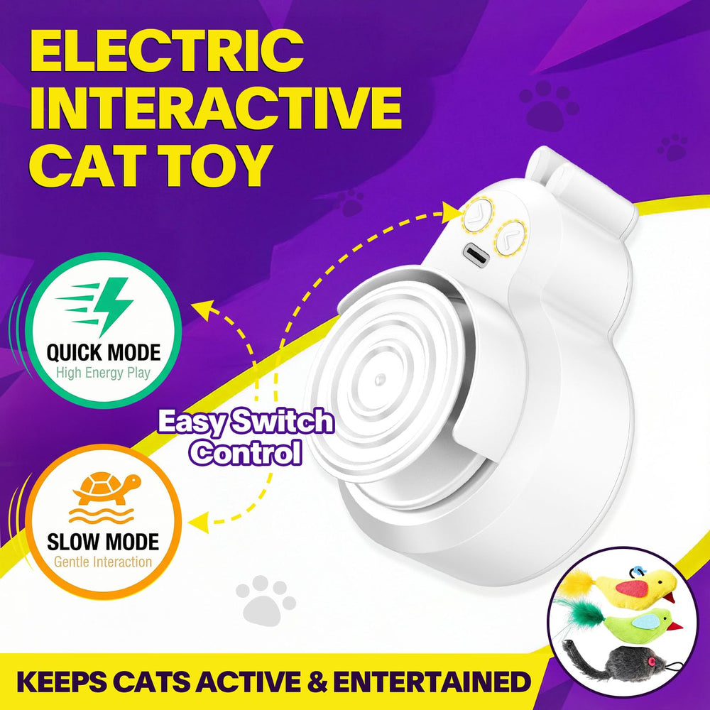 CATPICK juguete interior con plumas suaves para gatos