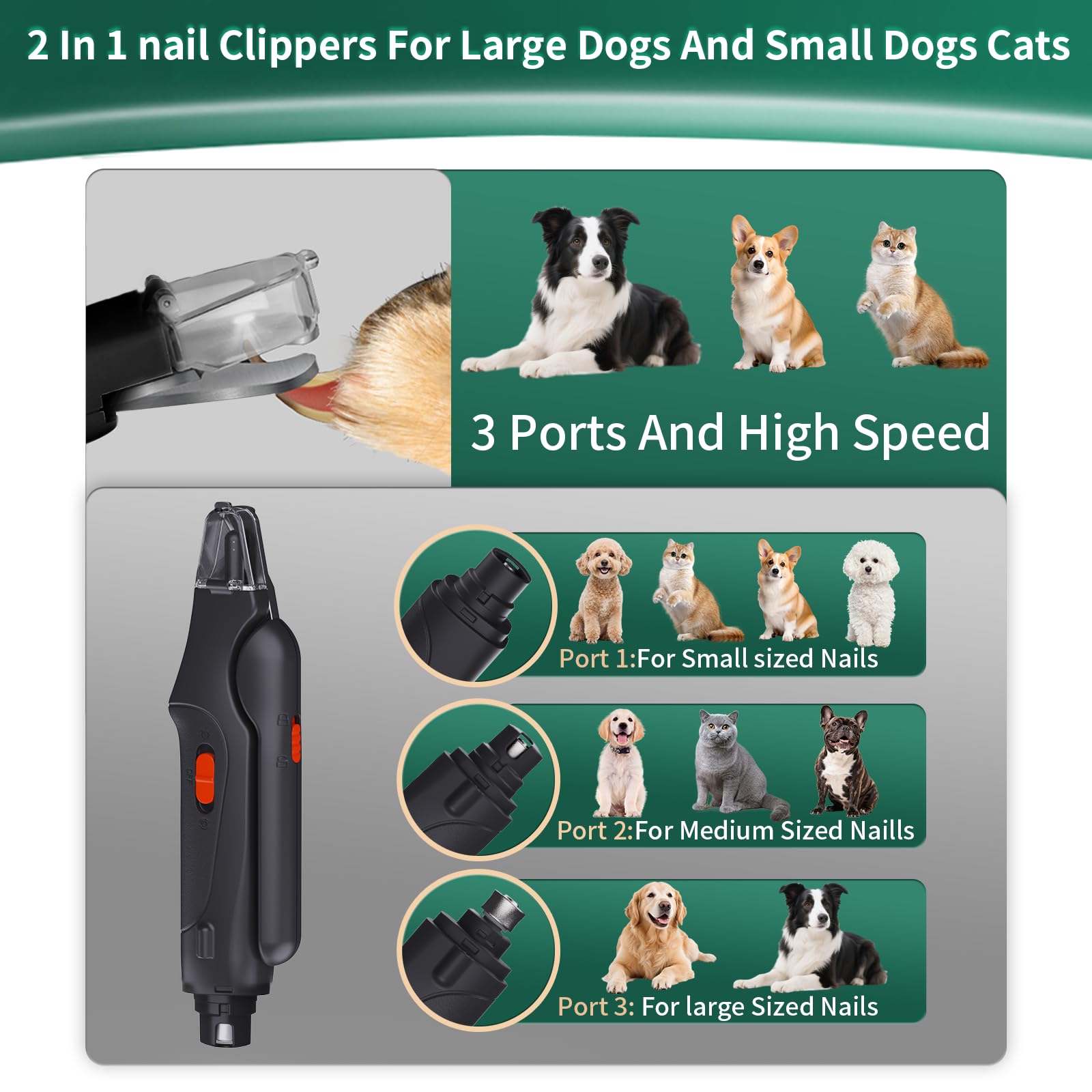 CATPICK luces LED para visualización durante el recorte