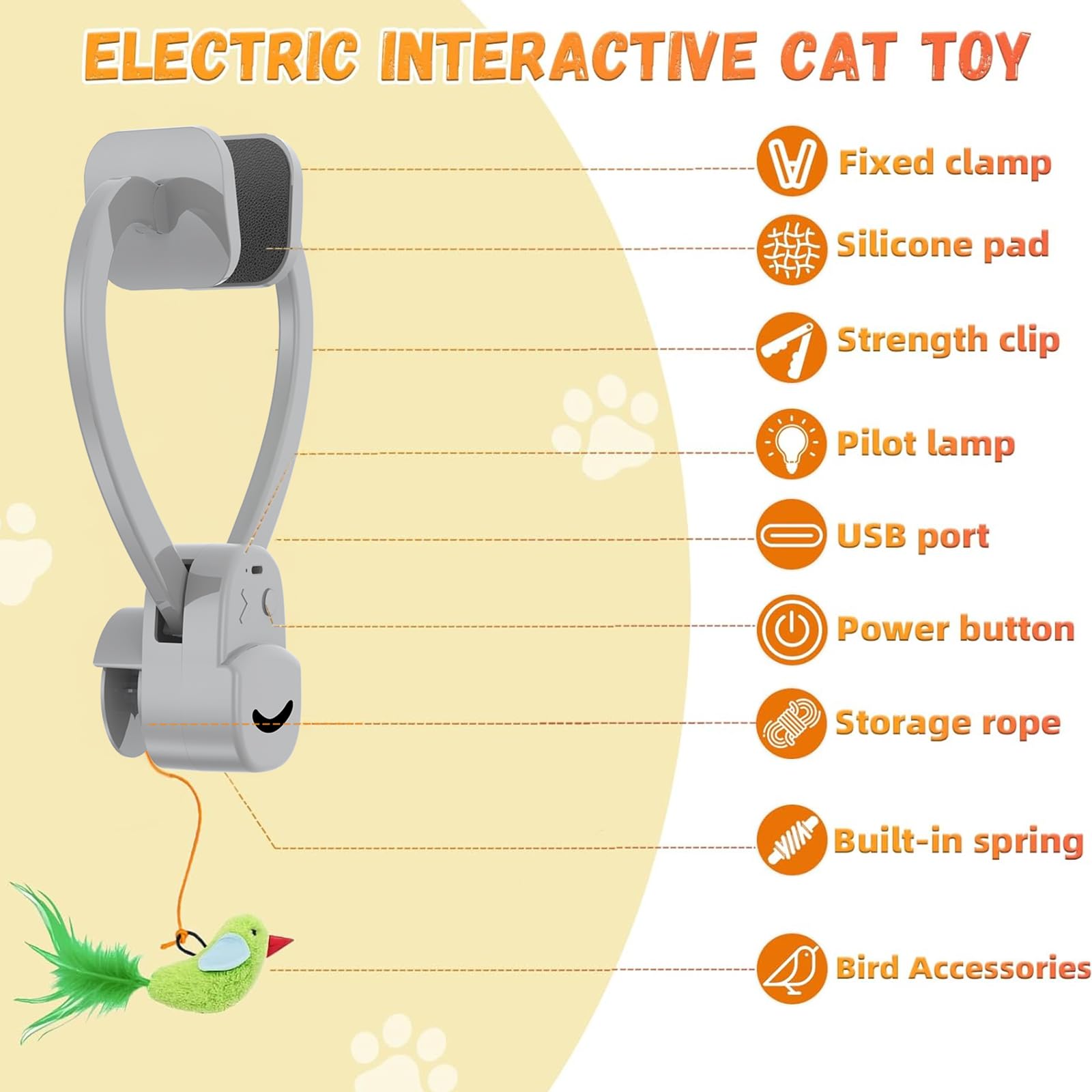 CATPICK manual de usuario claro para configurar en casa.